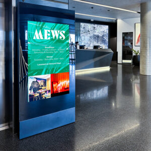 JDS LCD Crystalbrook-Vincent foyer entrance - Just Digital Signage JDS LCD Crystalbrook-Vincent foyer entrance