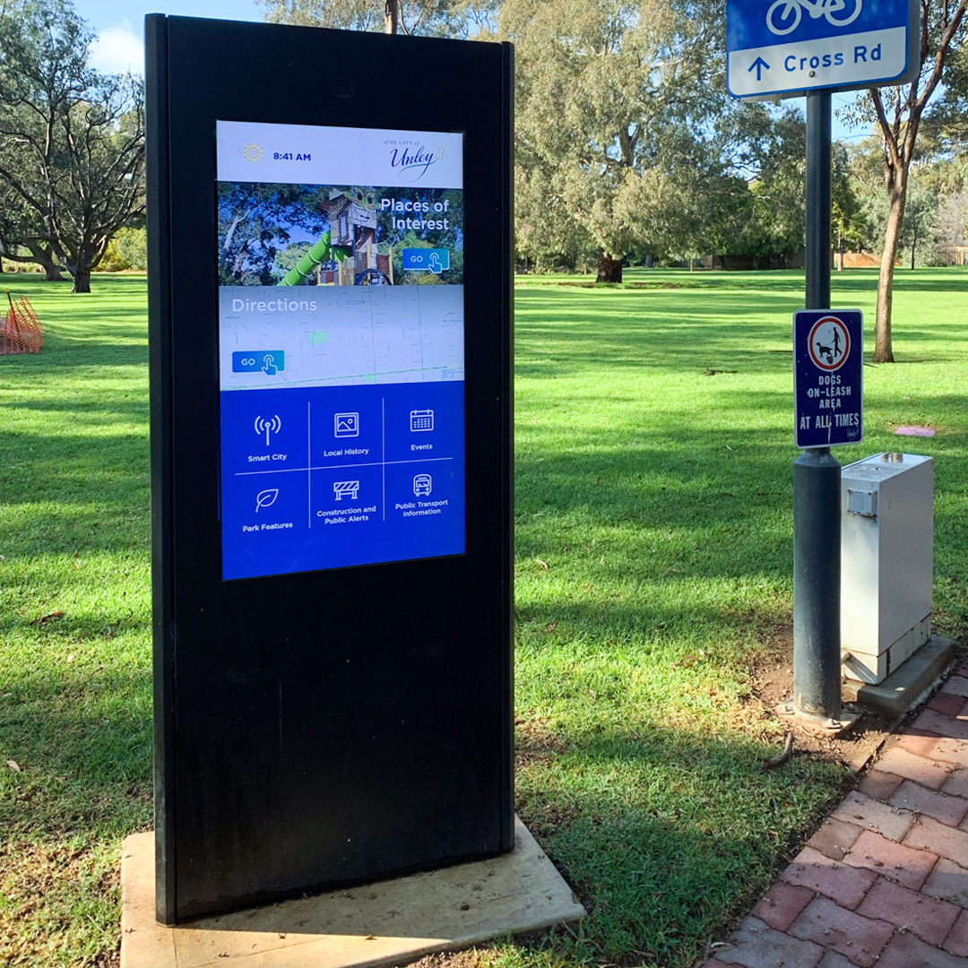JDS Unley Wayfinder Digital Signage