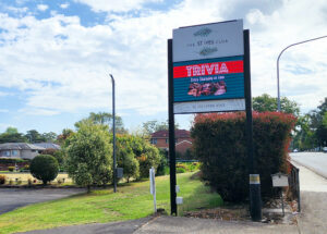 Outdoor LED digital sign for St Ives retail store